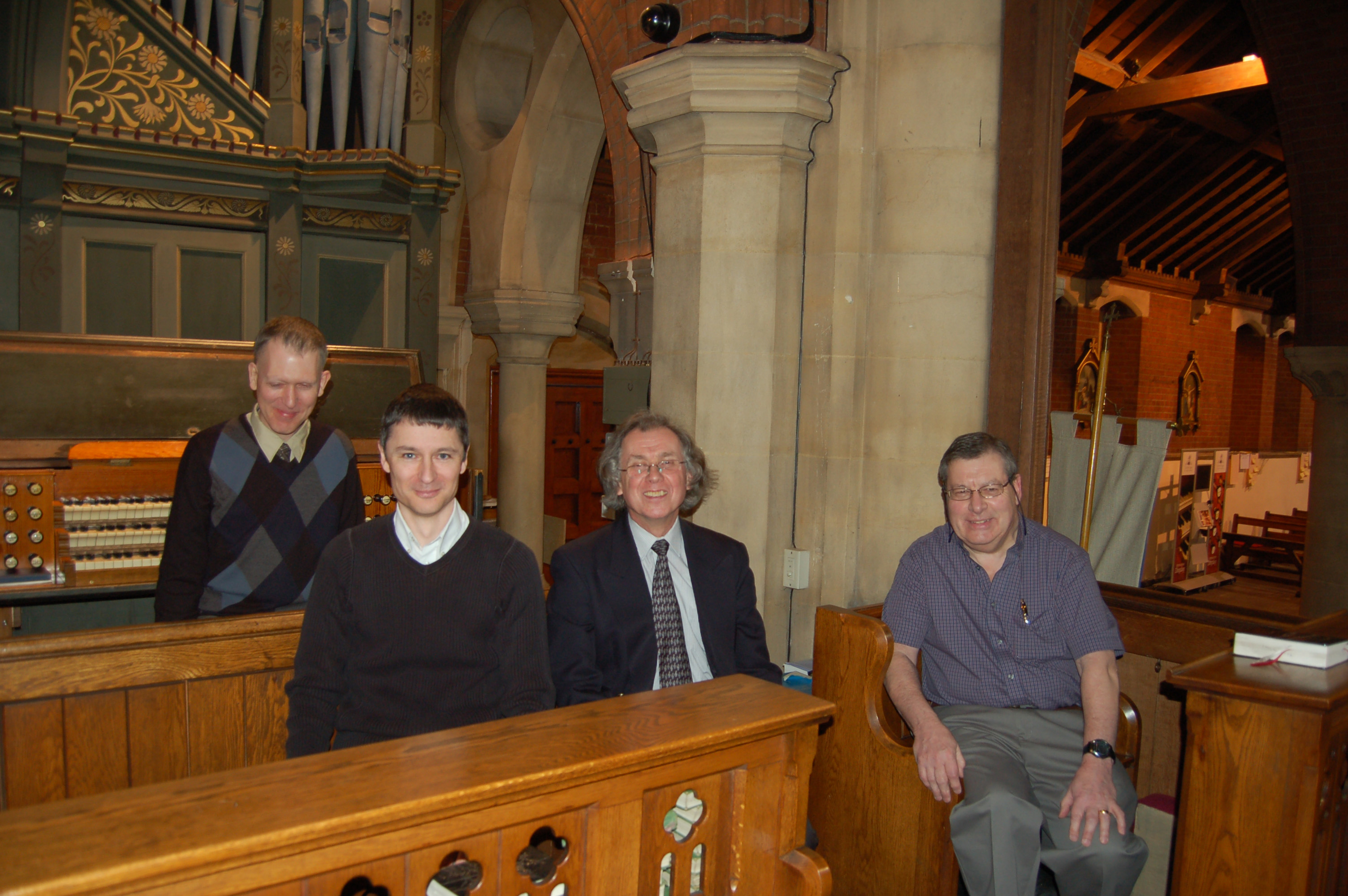 Image: David Aprahamian Liddle and EDOA officers