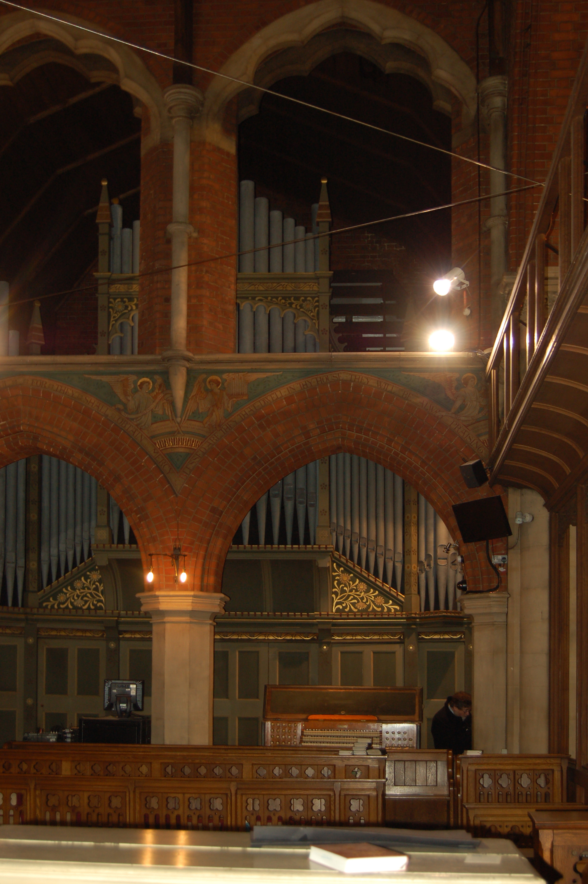 Image: St Mary the Virgin Lansdowne Road - organ case