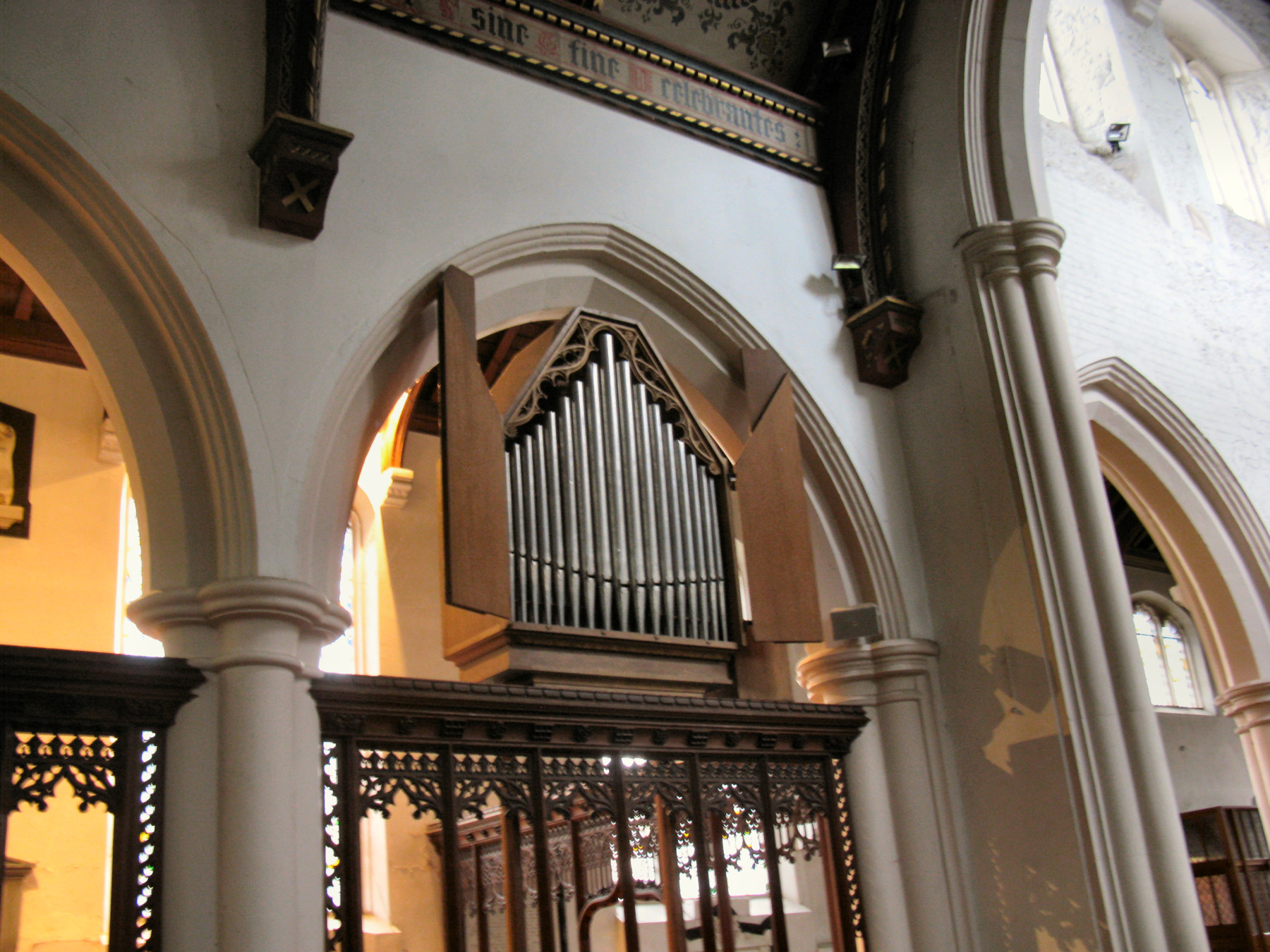 Image: Chancel organ