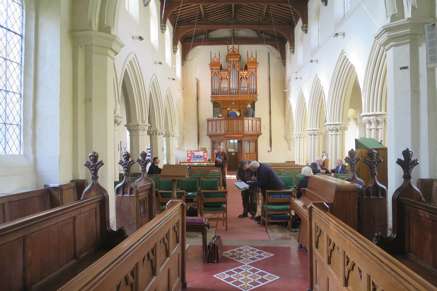 Image: Members at Eaton Bray