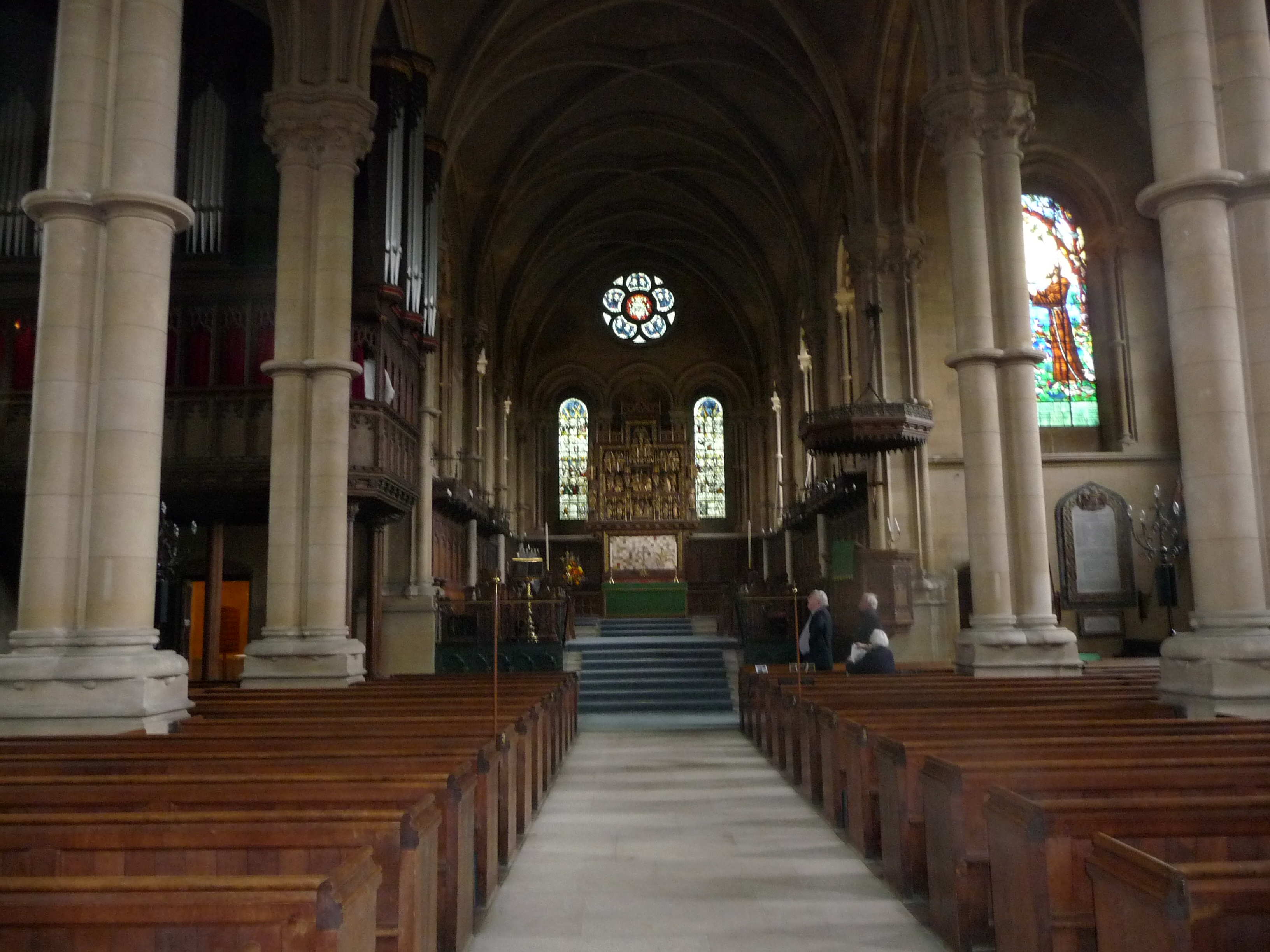 Image: Woburn nave