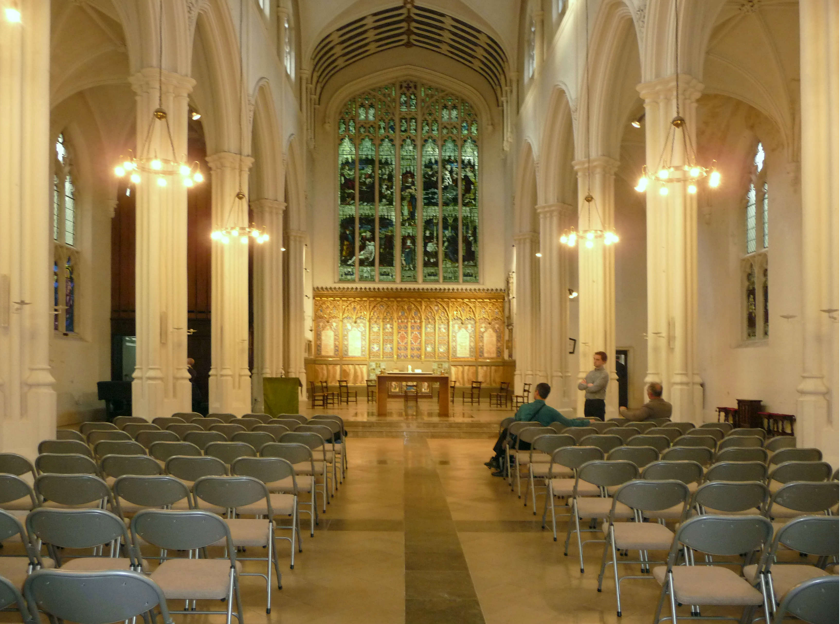 Image: St John's Hyde Park: view of the nave