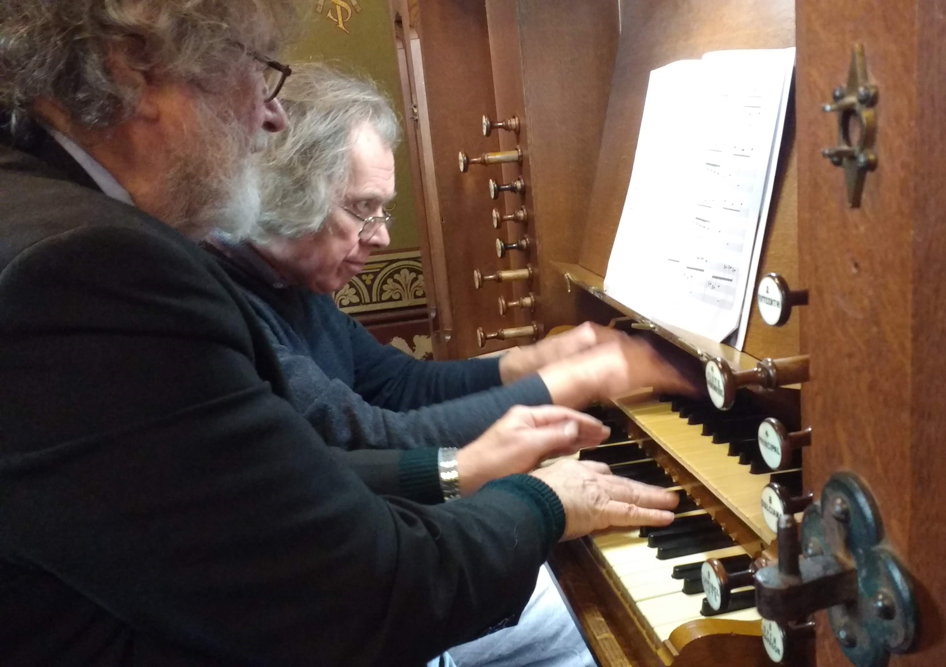 Image: Terence and Robert