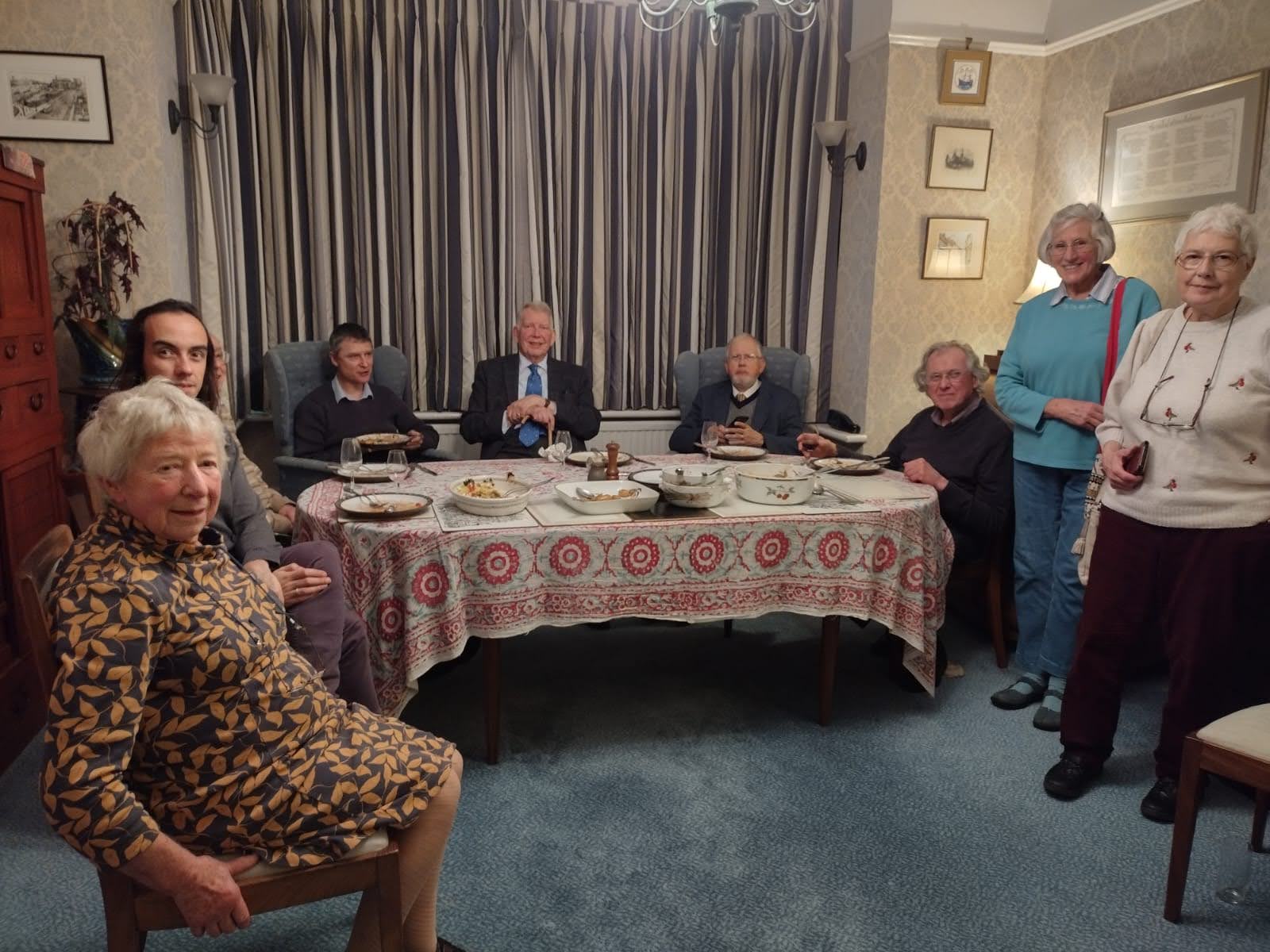 Image: EDOA members in the dining room