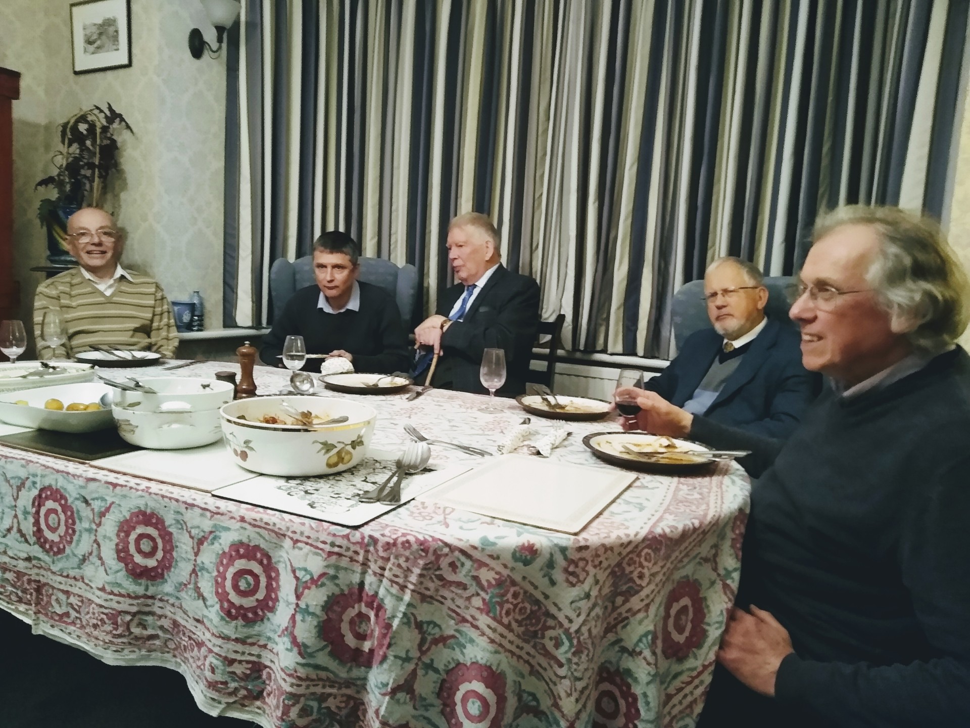 Image: EDOA members in the dining room