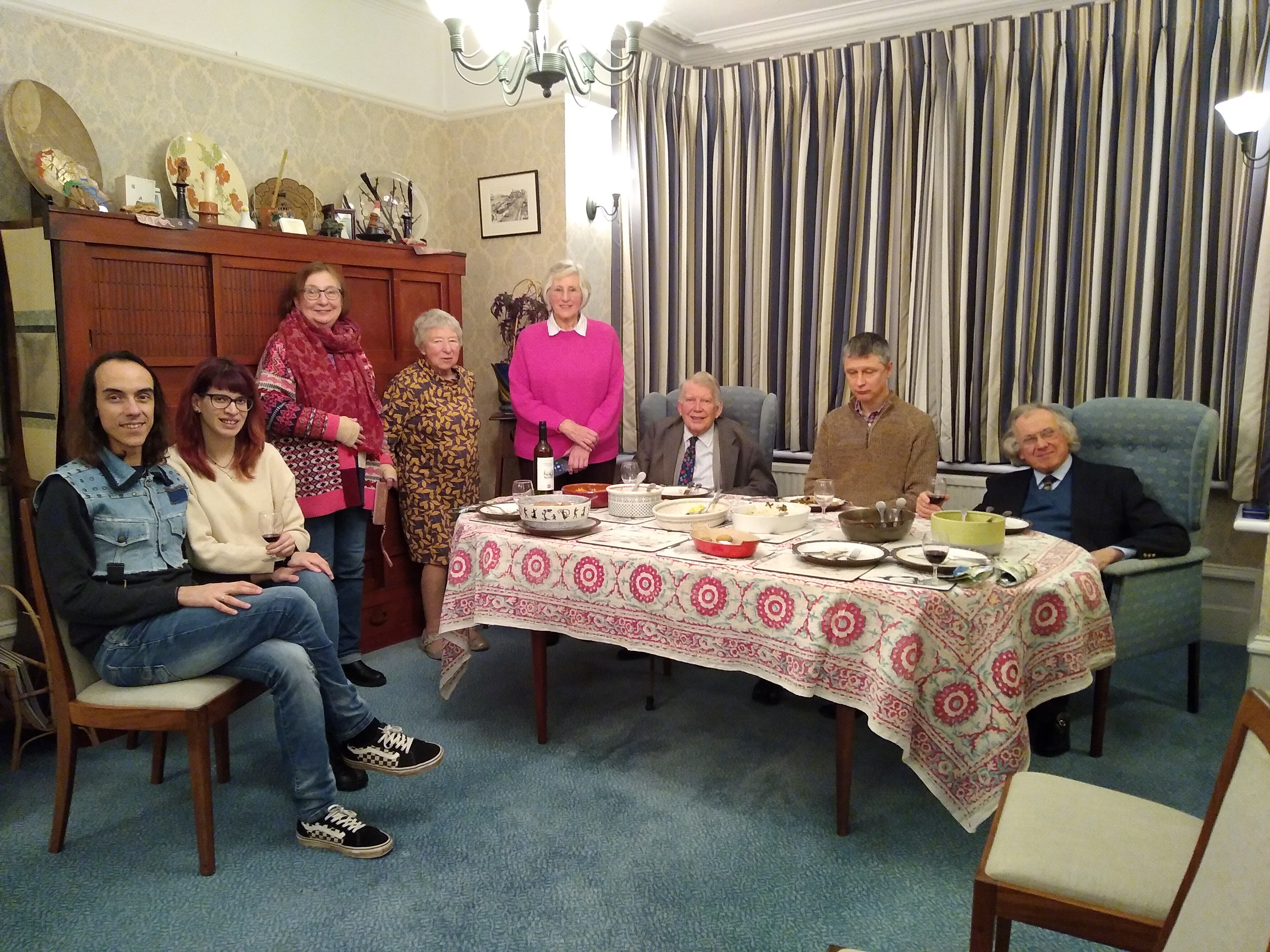 Image: EDOA members in the dining room