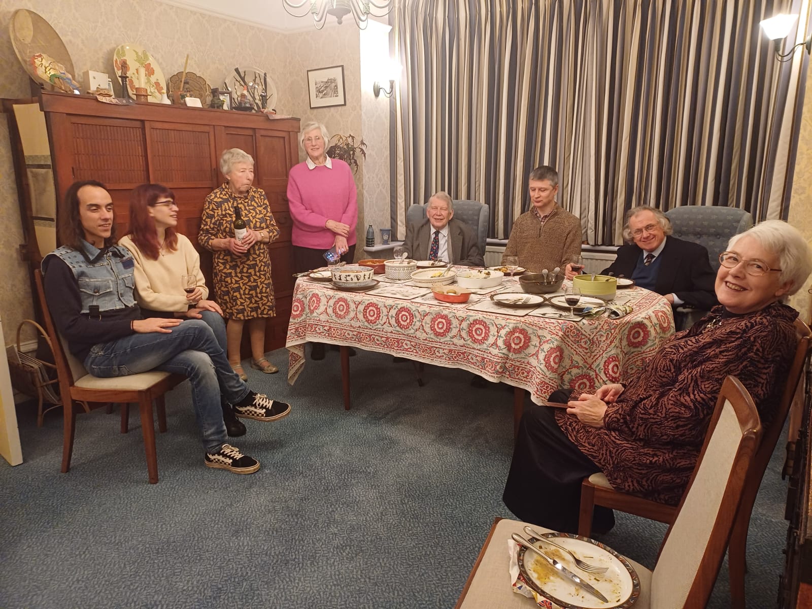 Image: EDOA members in the dining room