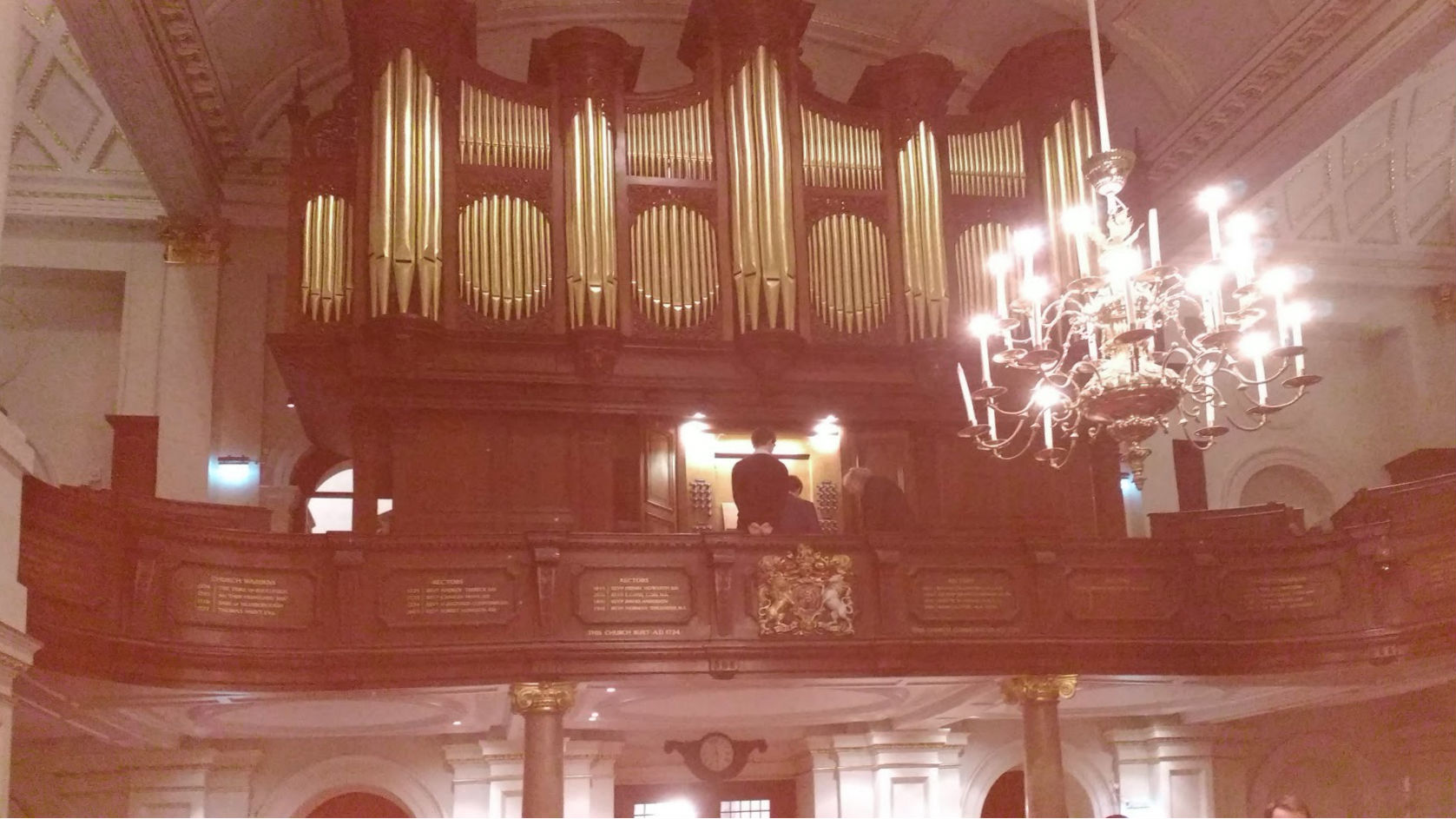 Image: St George's Hanover Square: organ