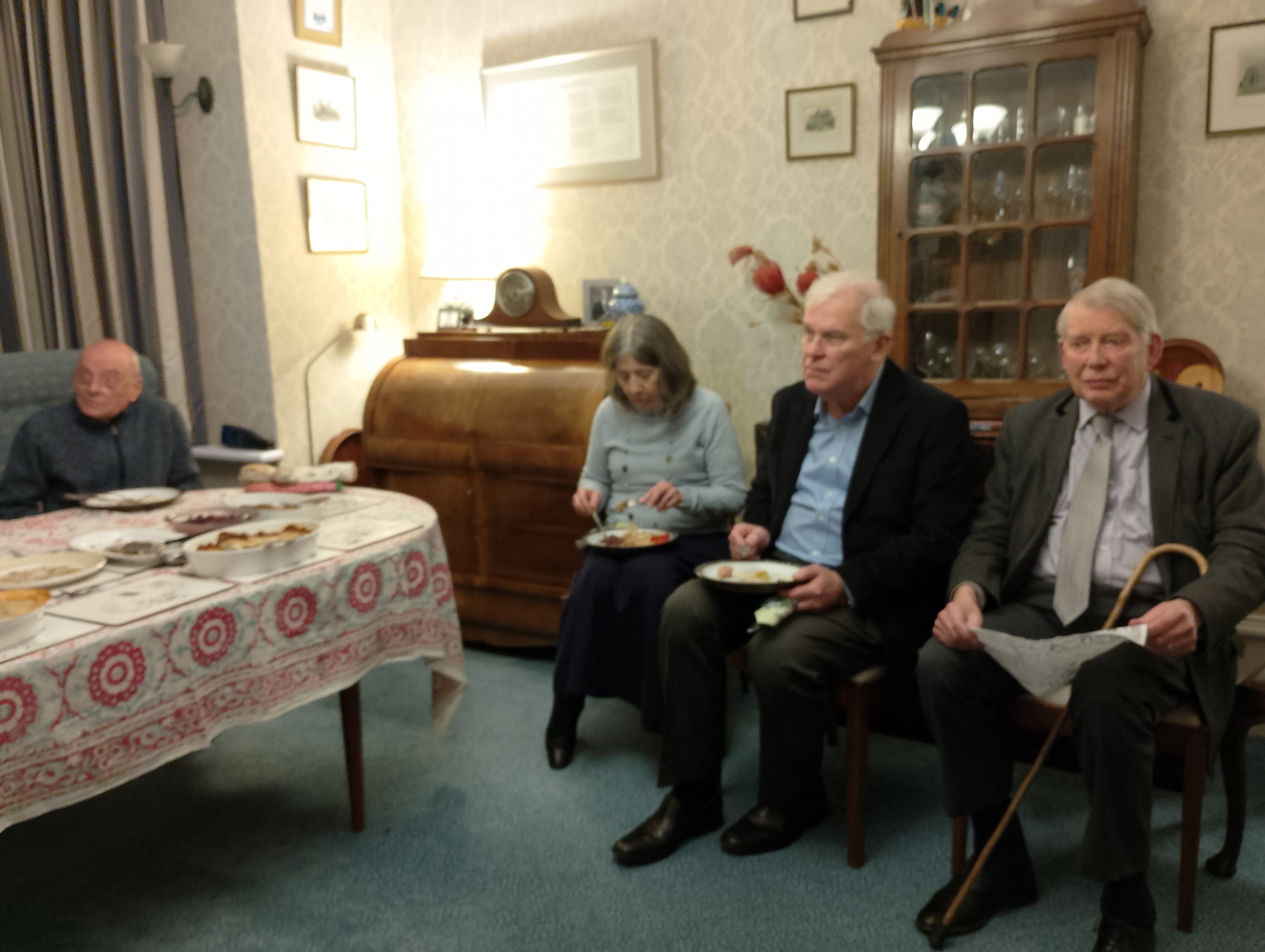 Image: EDOA members in the dining room