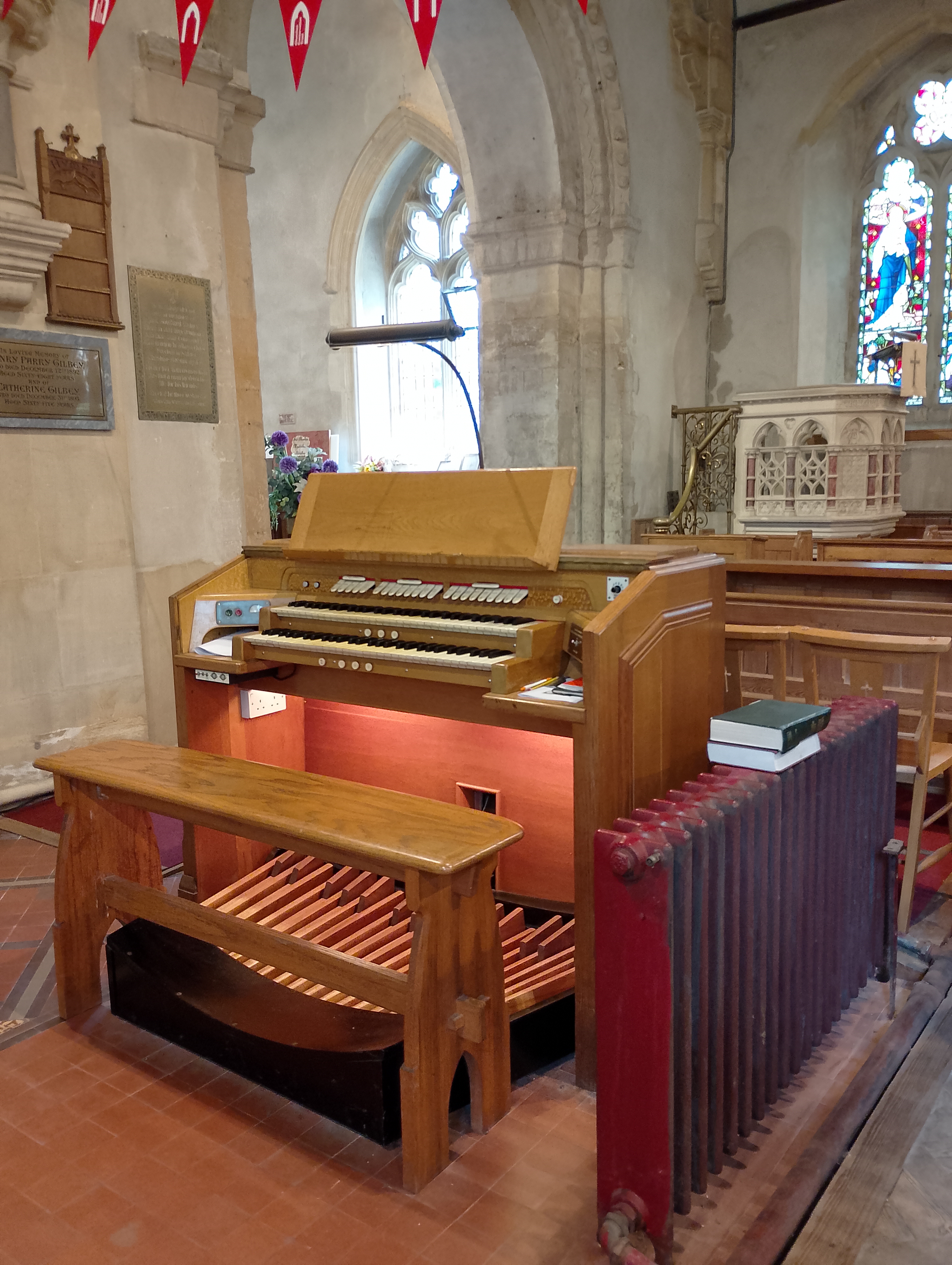 Image: The console at Stansted Mountfitchet
